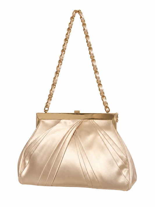 Dior 2007 crystal silk bow evening bag
