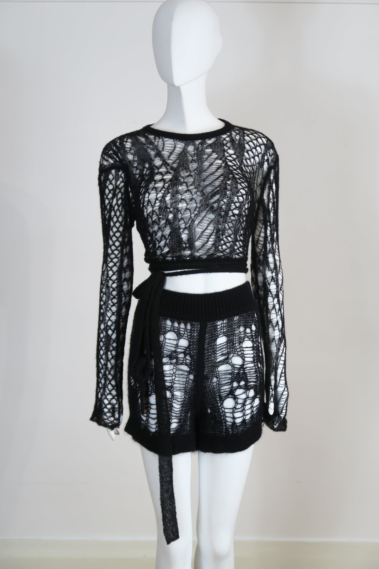 Dior knitted backless top