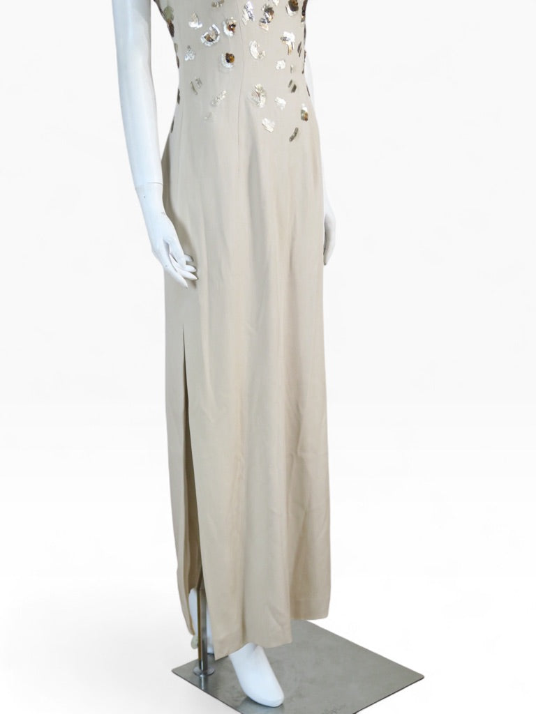 Mugler fall 2001 runway couture dress