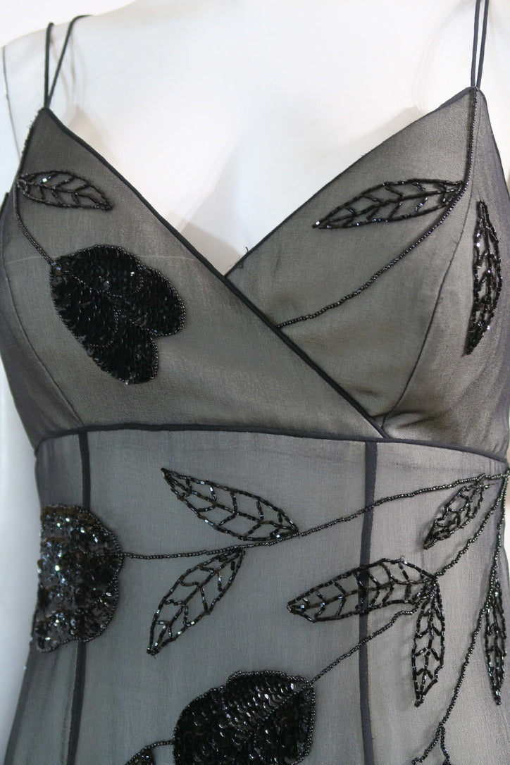 Frank Usher beaded dress