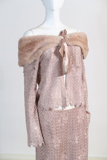 Jiki fur crochet set