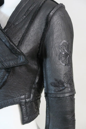 Dior astrakhan cropped jacket