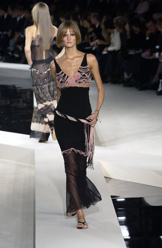 Chanel spring 2003 runway dress