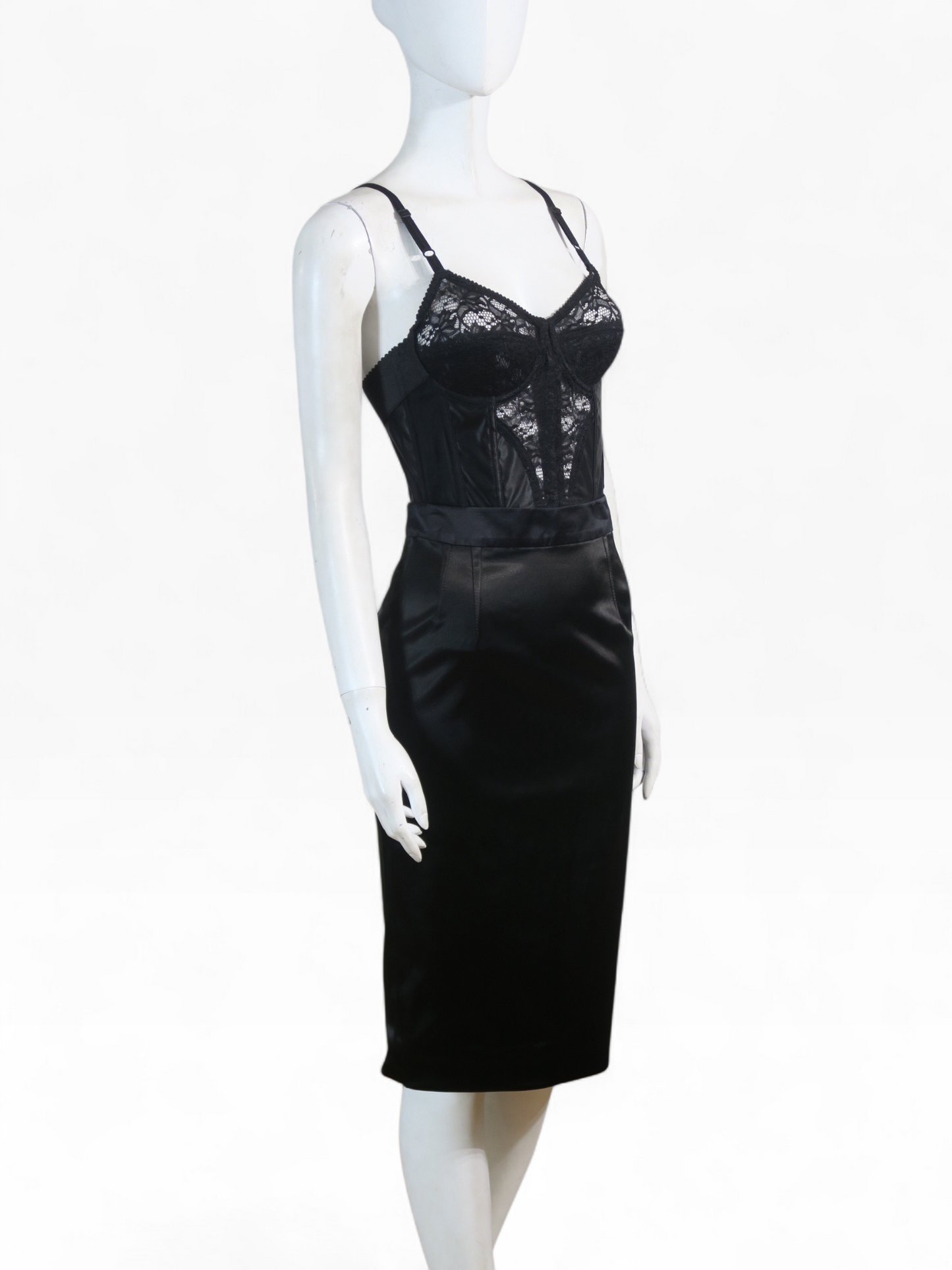 Dolce & Gabbana black lace set