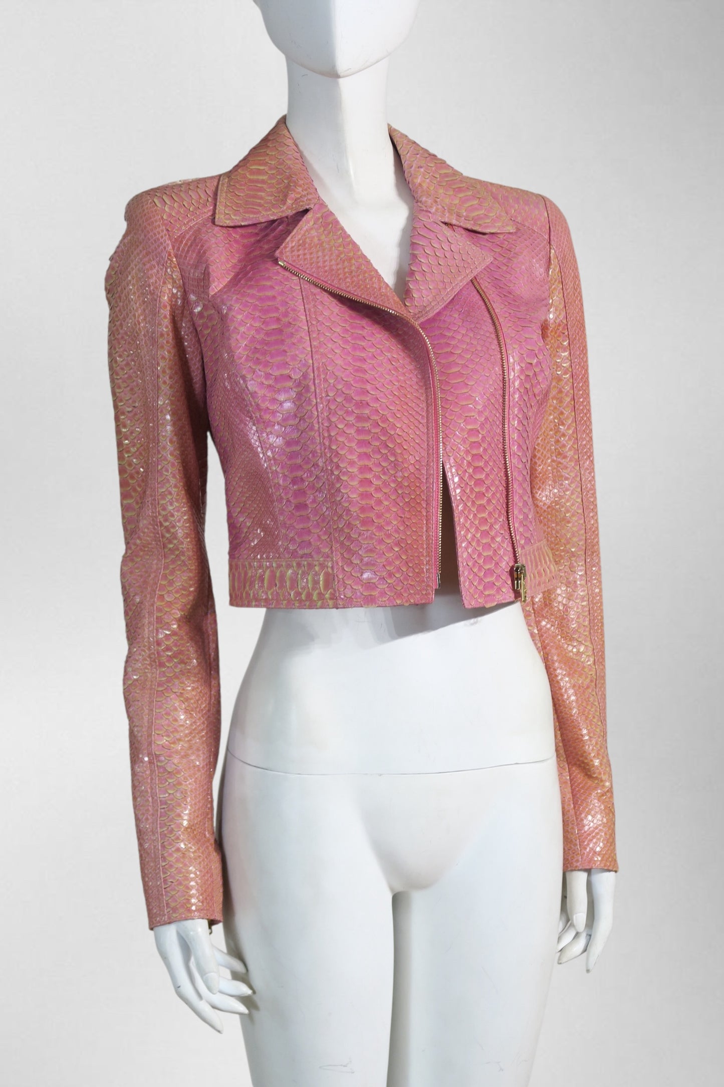Versace python jacket