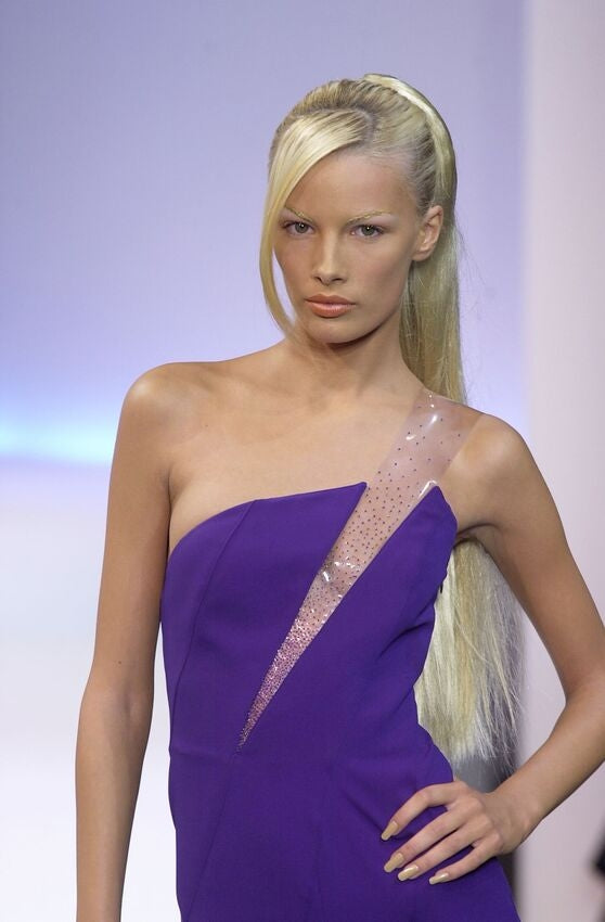 Thierry Mugler couture spring 2001 beaded jumpsuit