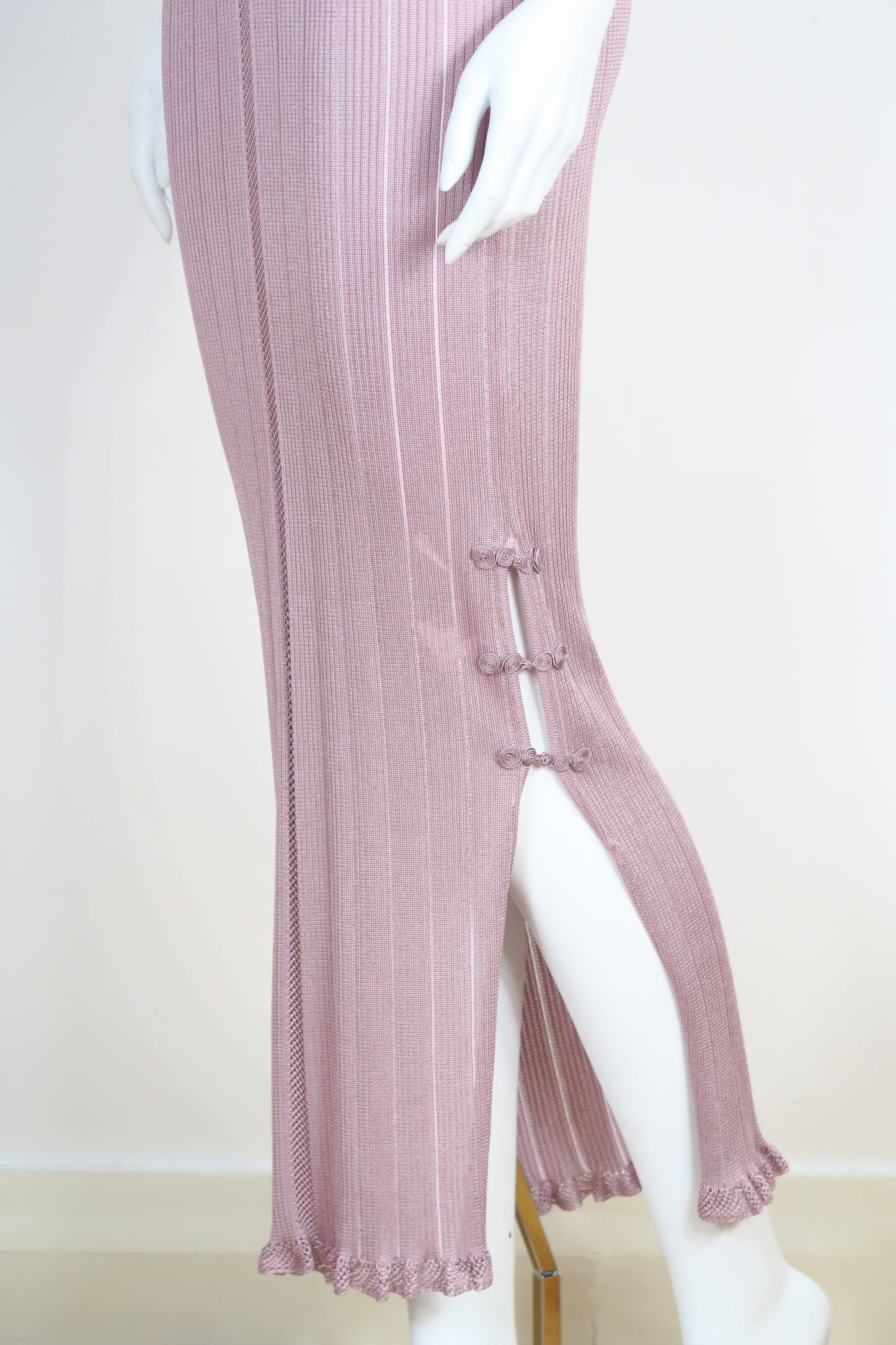 John Galliano backless dress