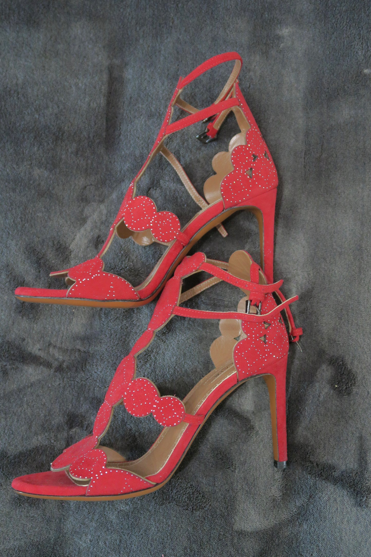 Alaia suede heels