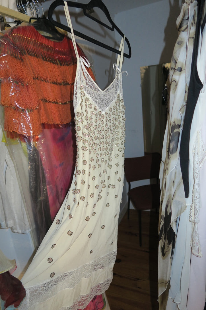 Dior bridal 2006 silk dress