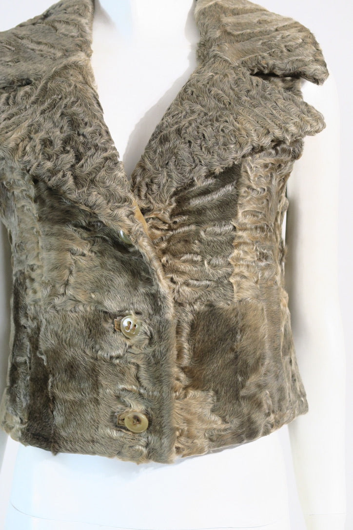Valentino astrakhan jacket