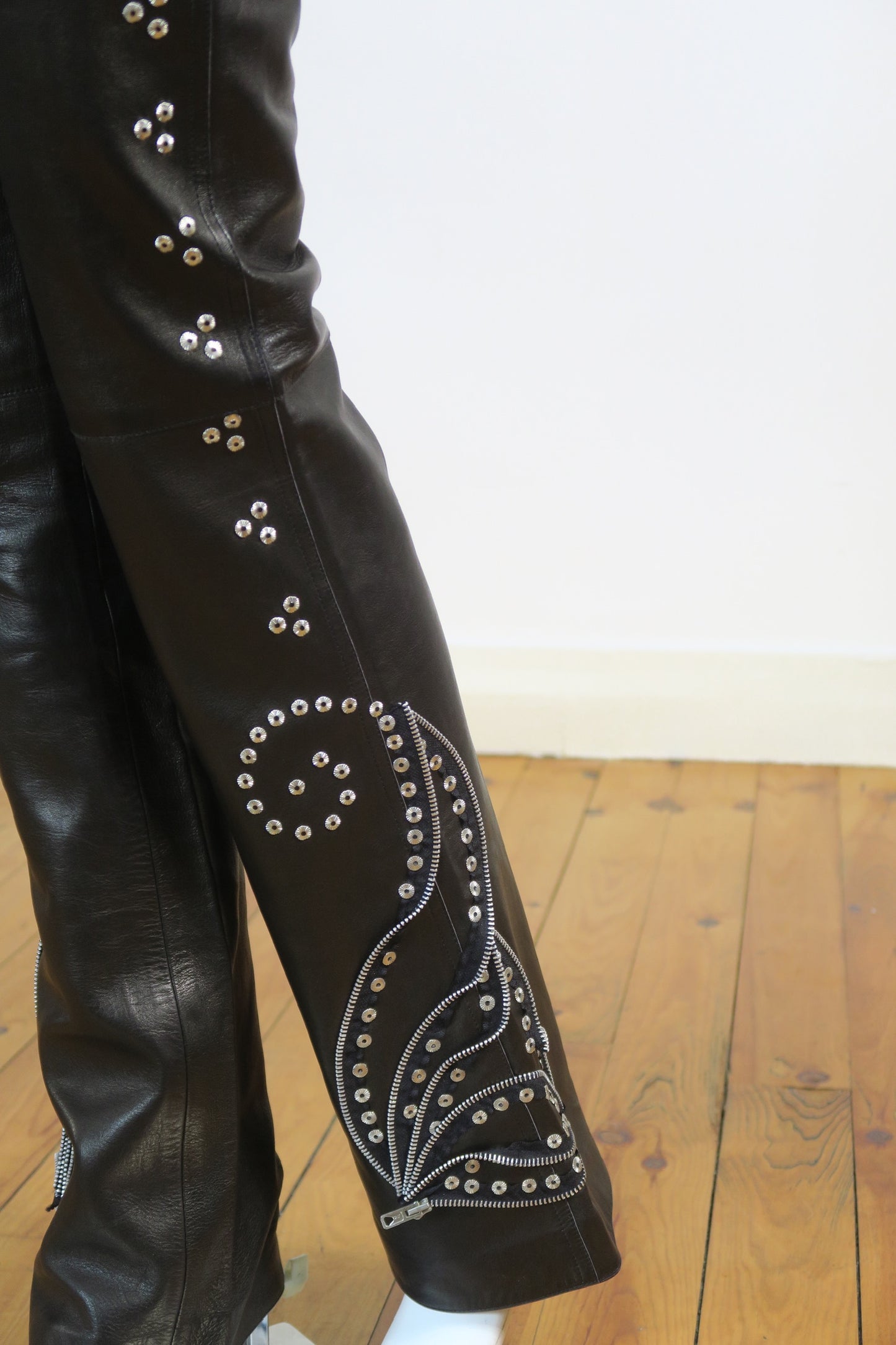 Dior fall 2003 leather pants