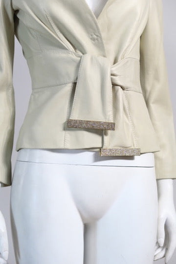 Valentino leather jacket
