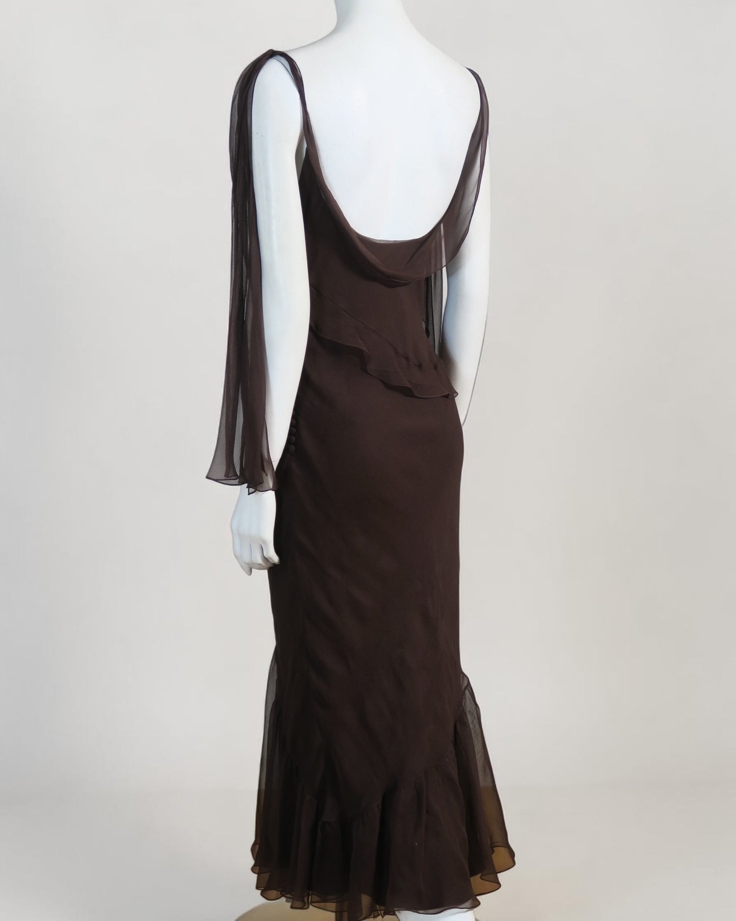 Dior fall 2005 silk dress
