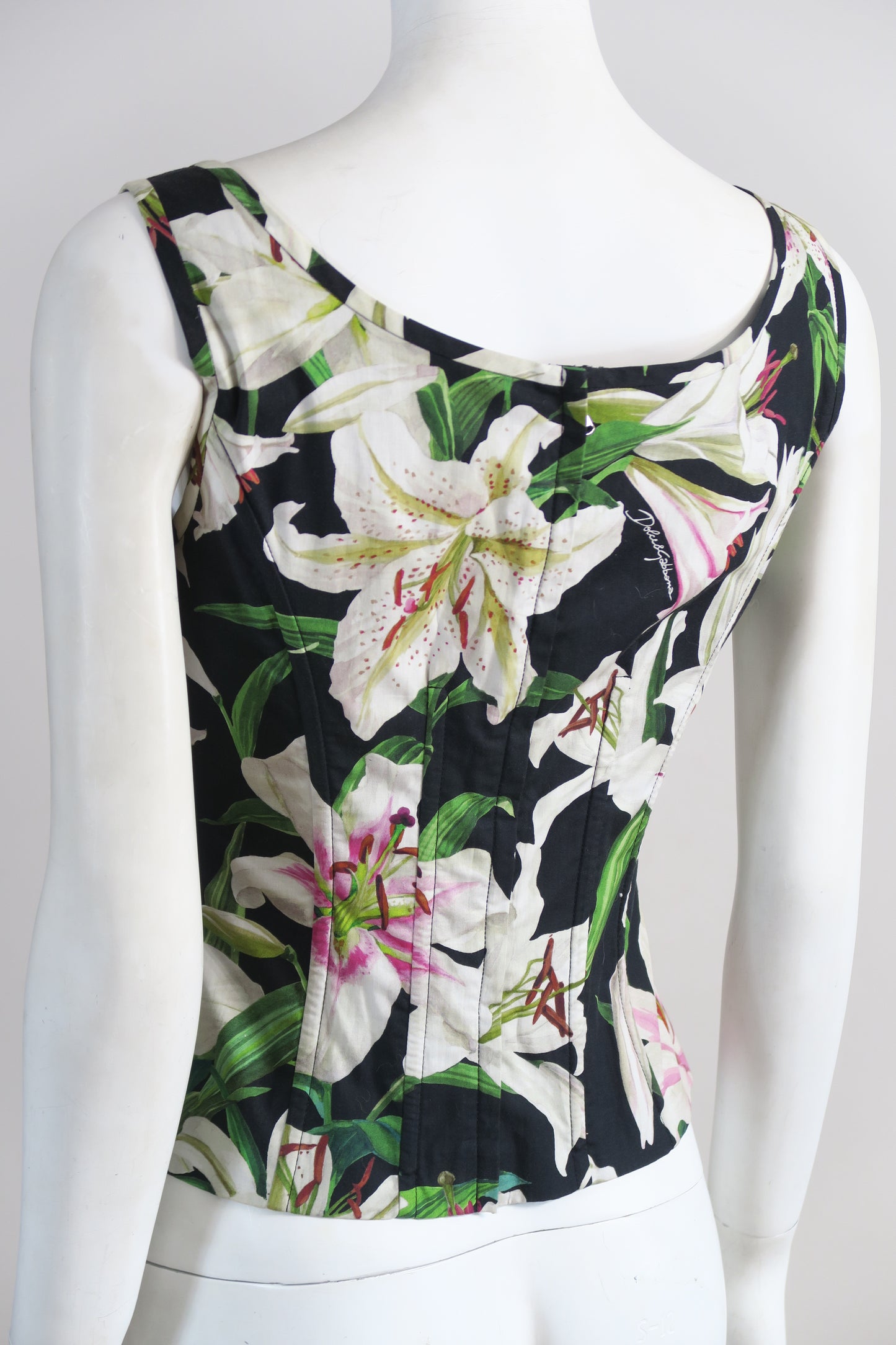 Dolce & Gabbana laced up corset