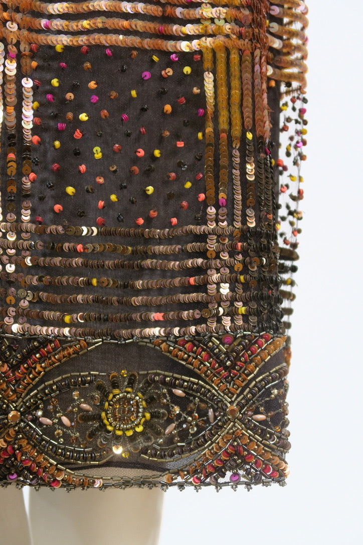 Valentino beaded skirt
