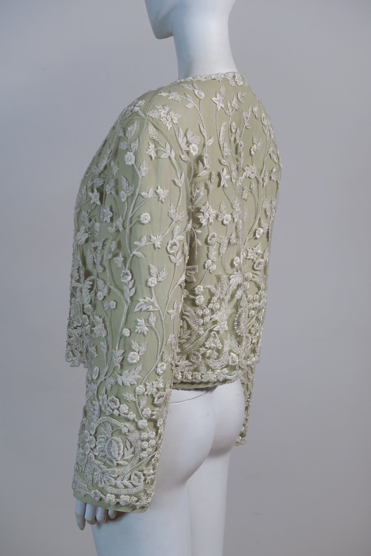 Valentino 2000 runway bridal jacket