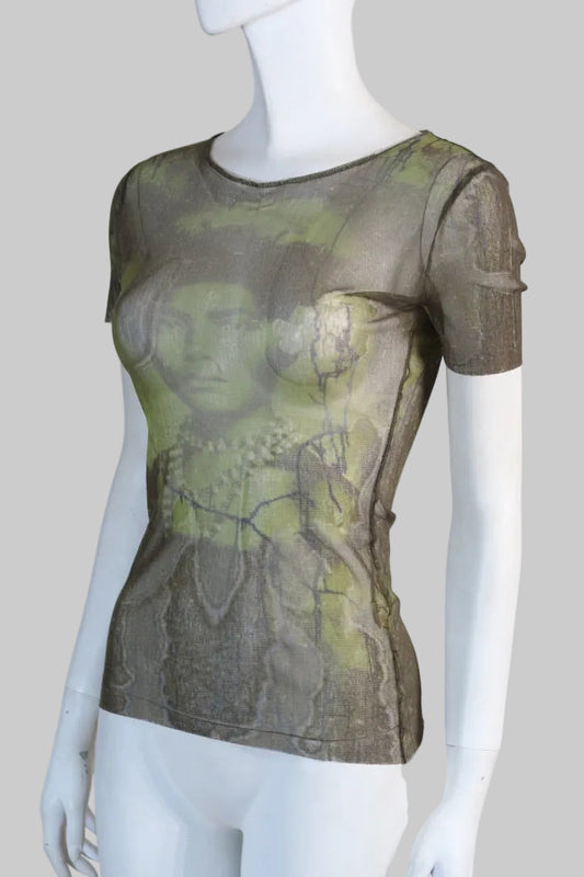 Jean Paul Gaultier mesh top