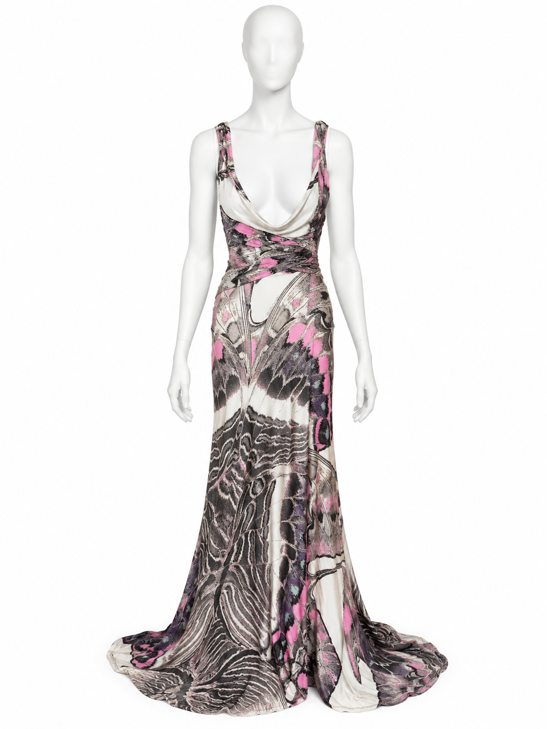 Roberto Cavalli maxi jersey dress