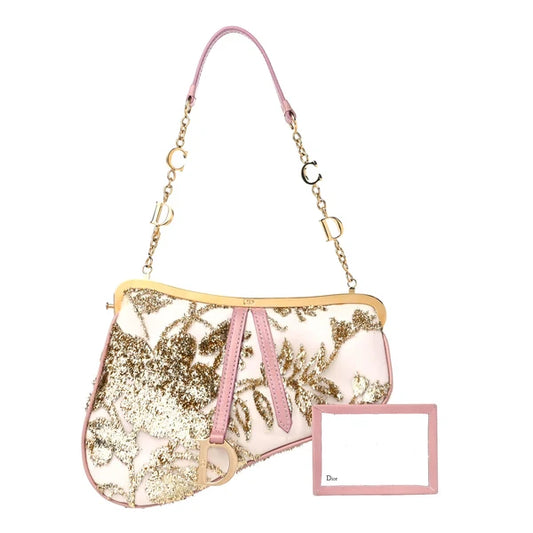Dior limited edition mini saddle bag