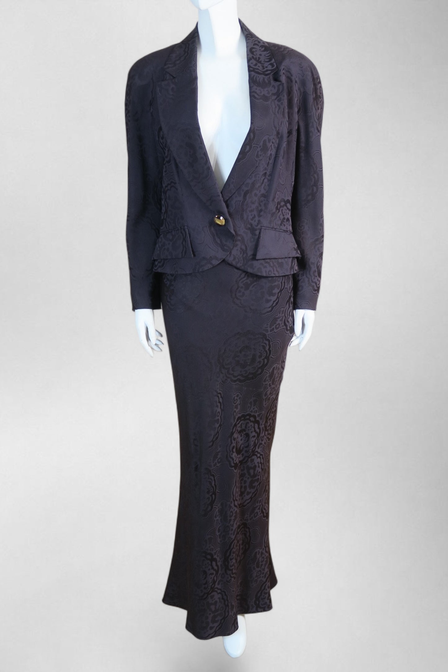 Dior spring 1999 jacquard set