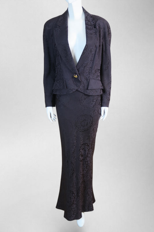 Dior spring 1999 jacquard set