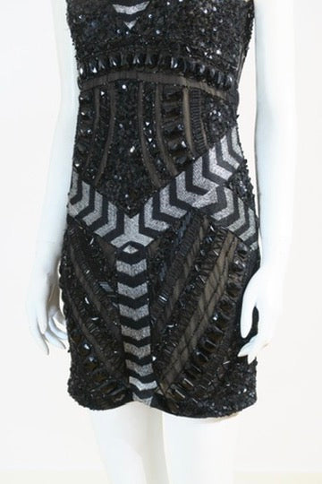 Scherrer bandage mini dress