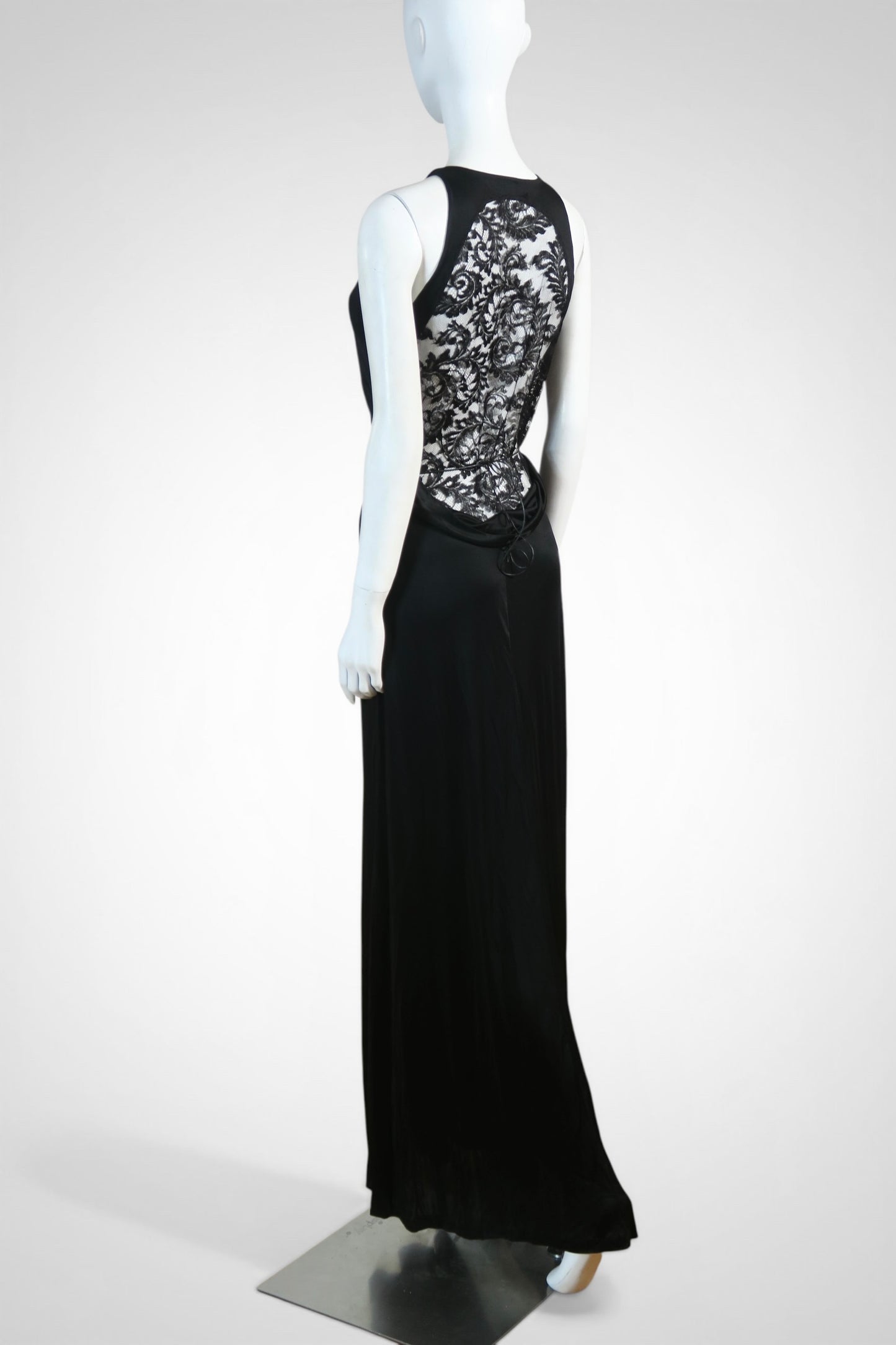 Roberto Cavalli lace maxi dress