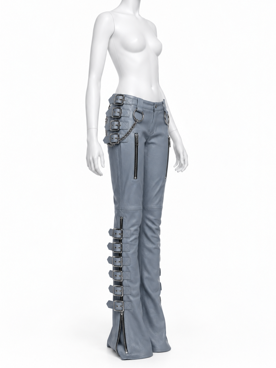 Dolce & Gabbana spring 2003 lambskin leather bondage pants