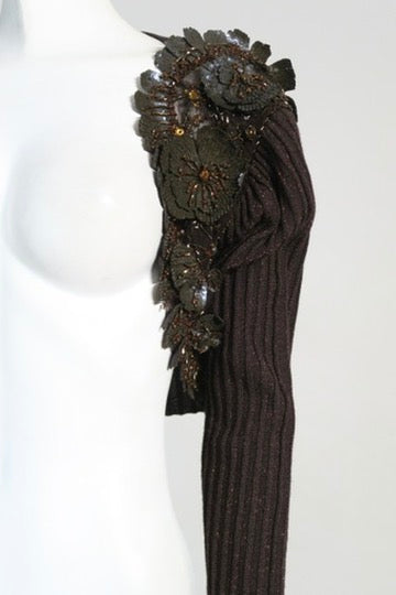 Valentino beaded bolero top