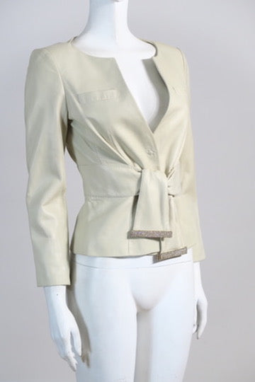 Valentino leather jacket