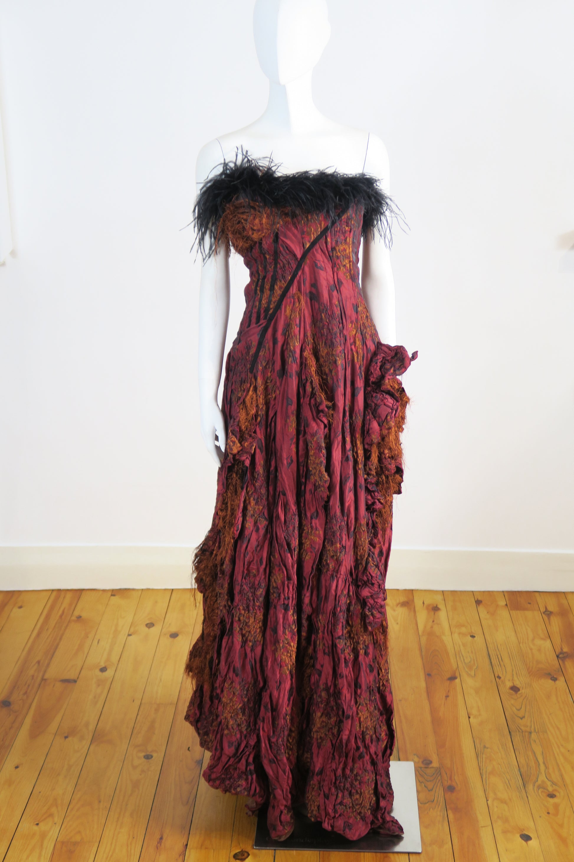Christian Lacroix runway maxi dress yourgarmentz Christian Lacroix runway maxi dress yourgarmentz