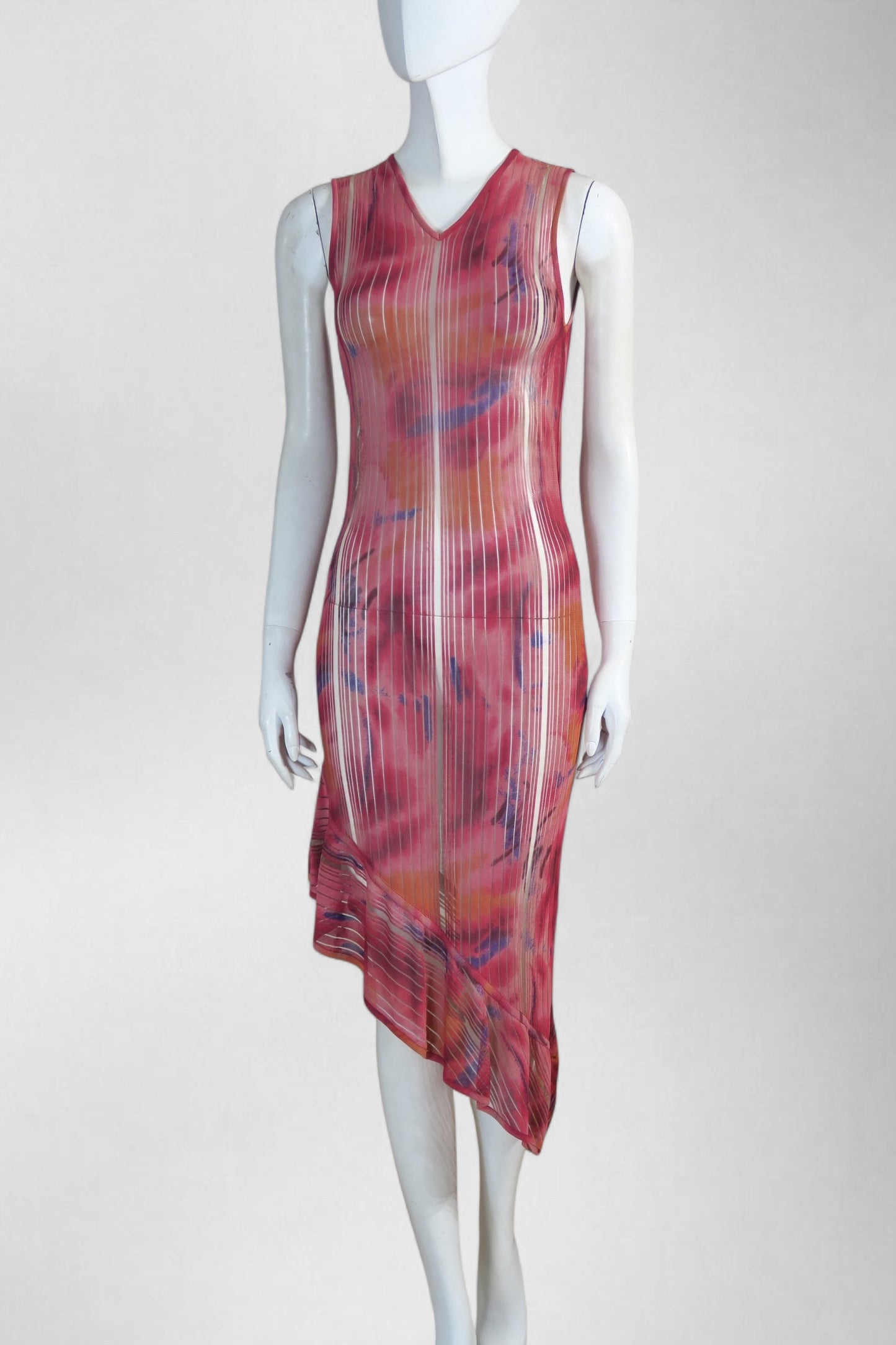 Dior spring 2001 asymmetrical dress