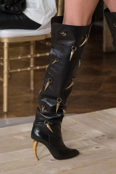 Roberto Cavalli rare runway boots size 39