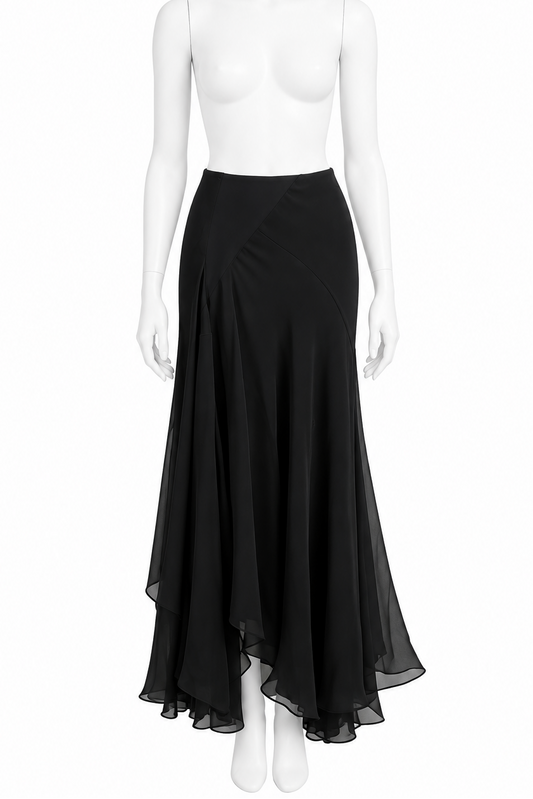 Chloe maxi silk skirt