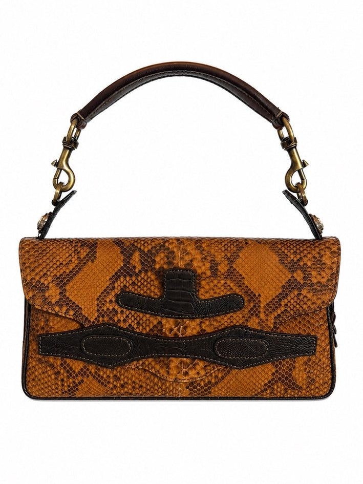 Valentino fall 2005 runway python leather bag