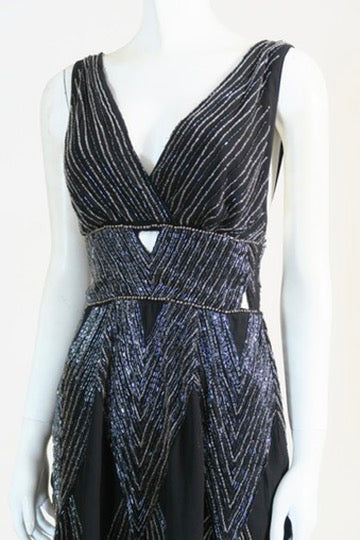Scherrer beaded mini dress