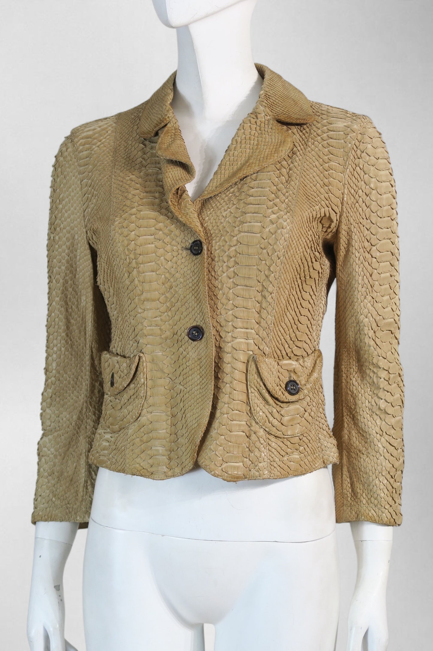 Prada python jacket