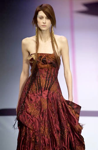 Christian Lacroix runway maxi dress yourgarmentz Christian Lacroix runway maxi dress yourgarmentz