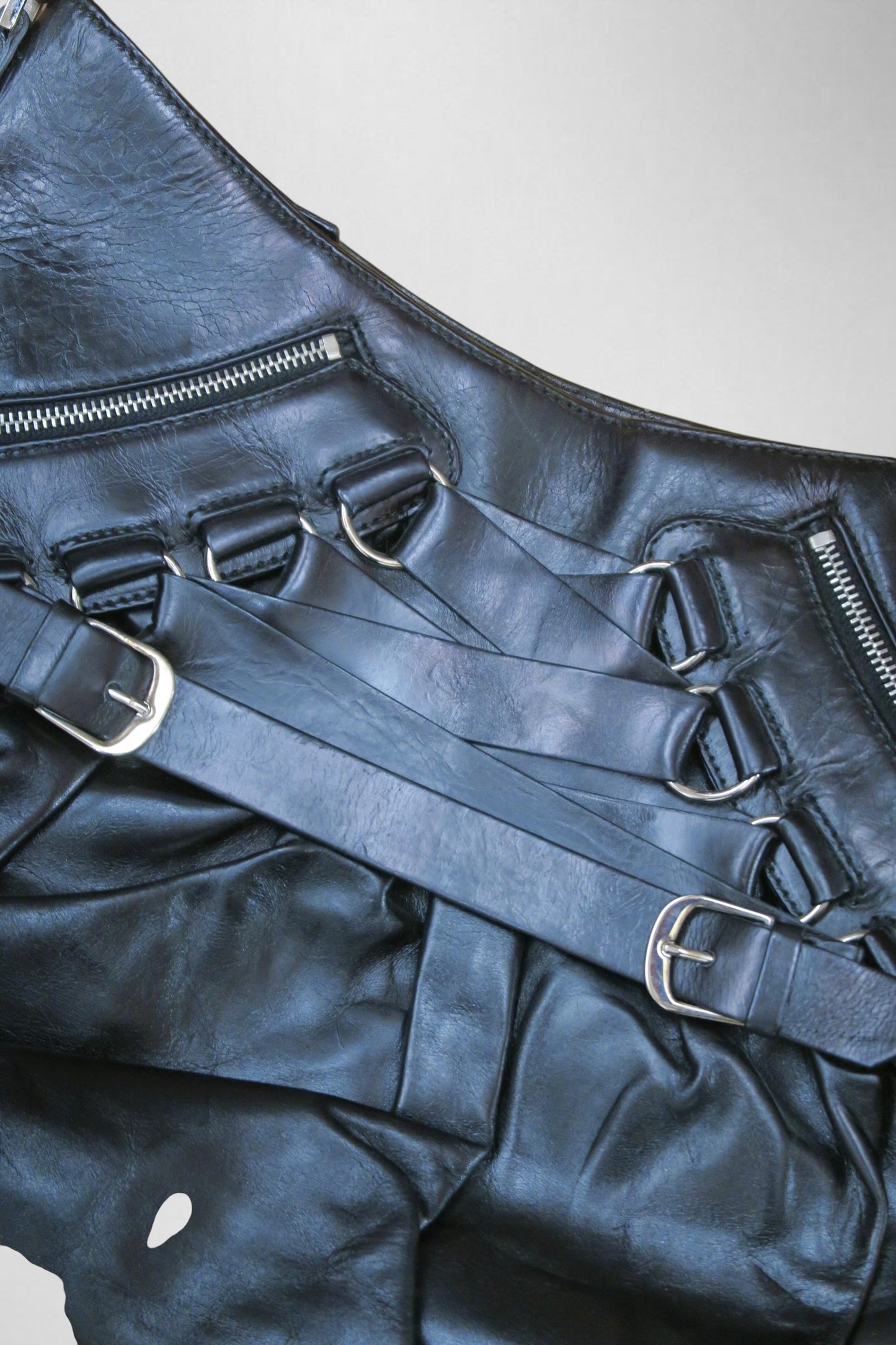 Dior ballet leather bag