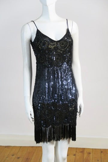 Naeem Khan hand beaded dress