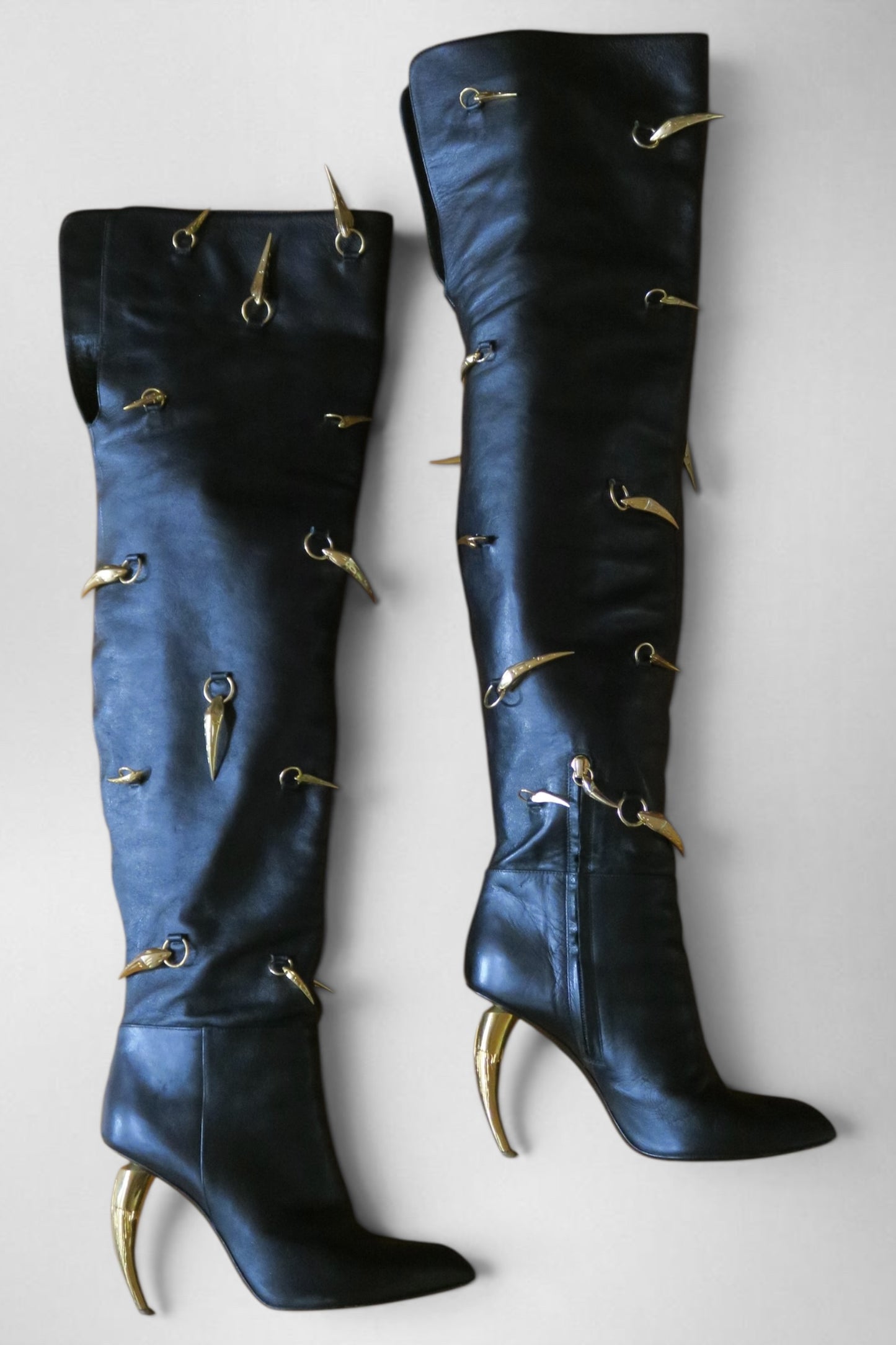 Roberto Cavalli runway boots