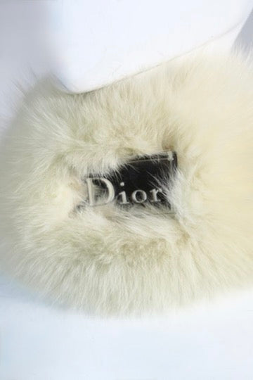 Dior fur neckpiece