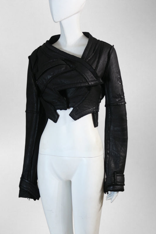 Dior astrakhan cropped jacket