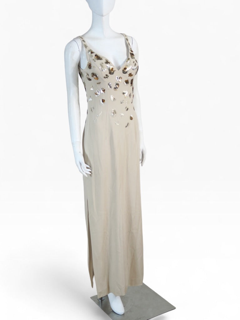 Mugler fall 2001 runway couture dress