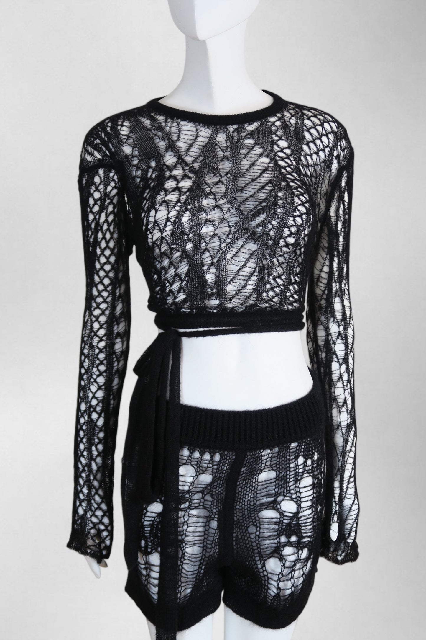 Dior knitted backless top