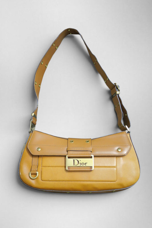 Dior columbus leather bag