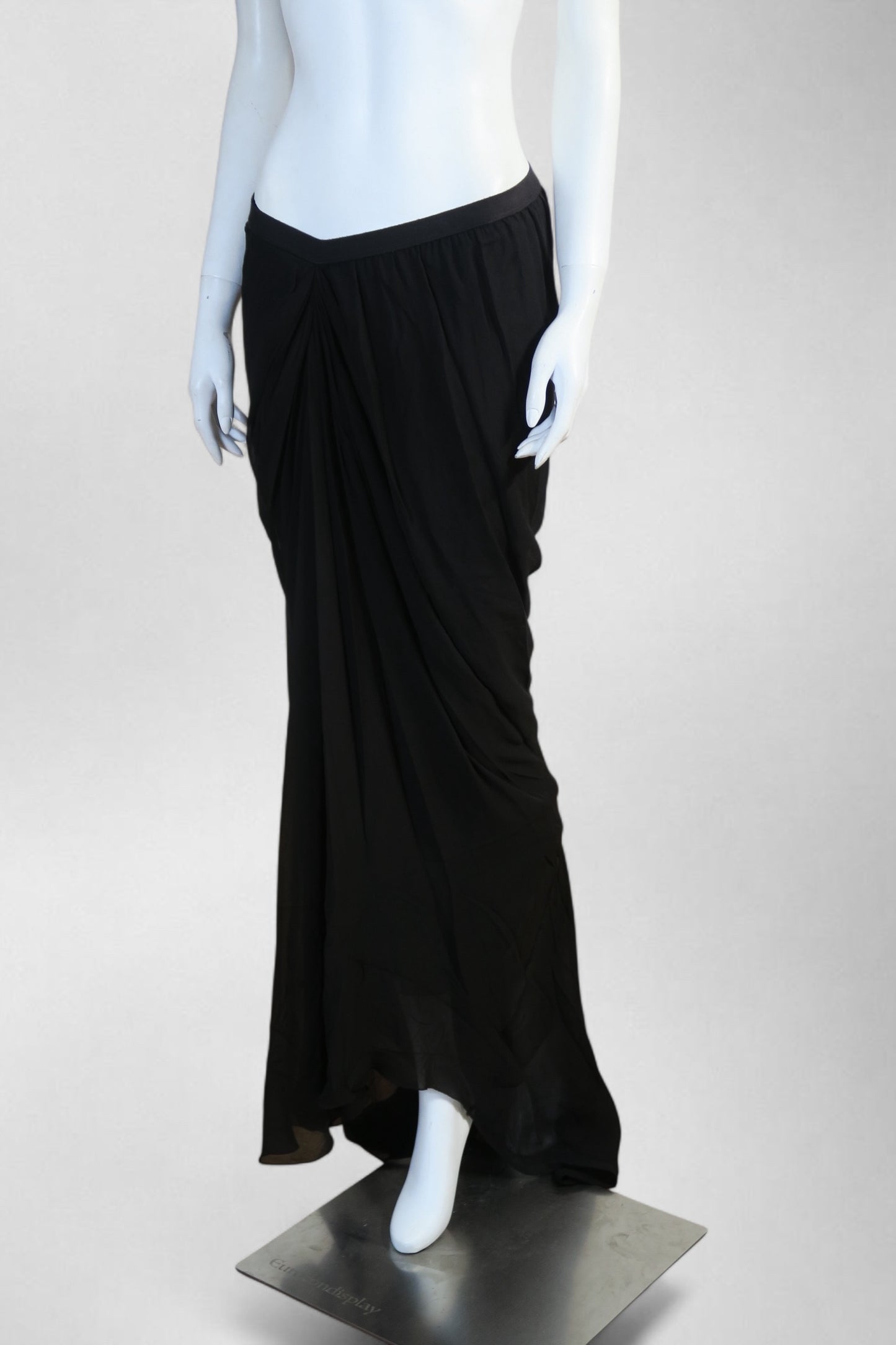 Rick Owens maxi silk skirt