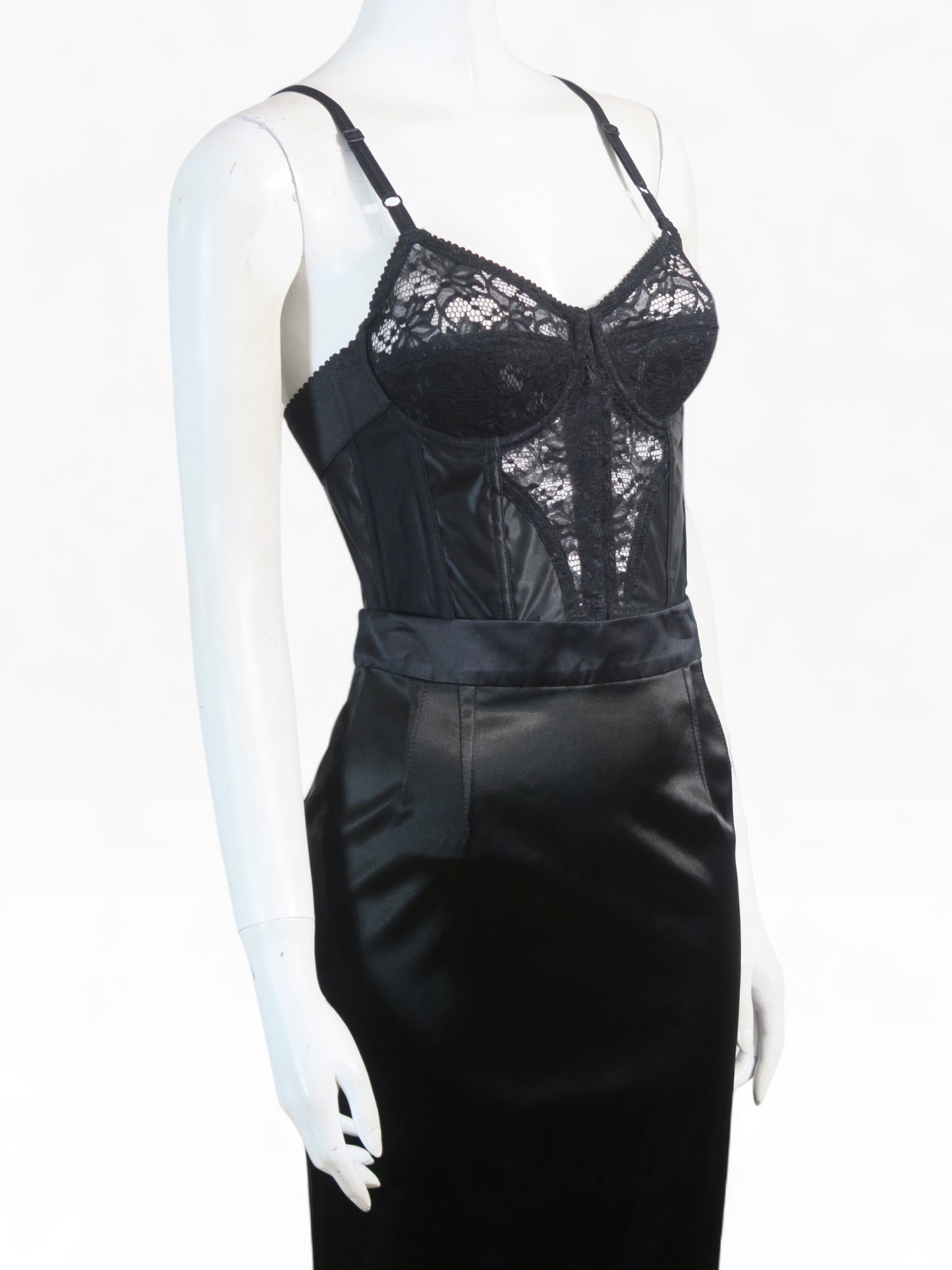 Dolce & Gabbana black lace set