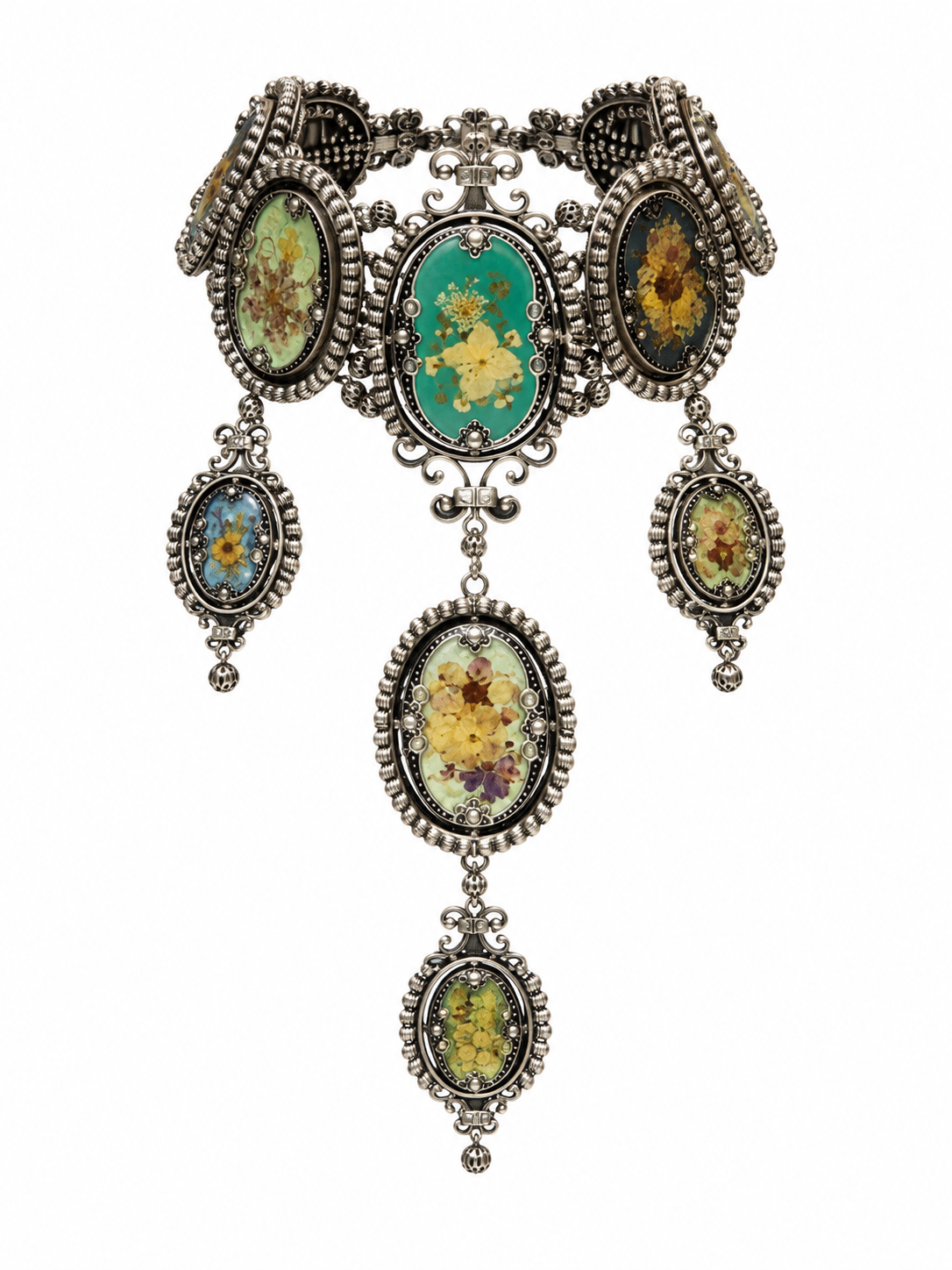 Dior spring 1998 runway beaded necklace