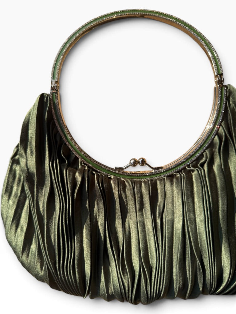 Valentino silk sequin evening bag